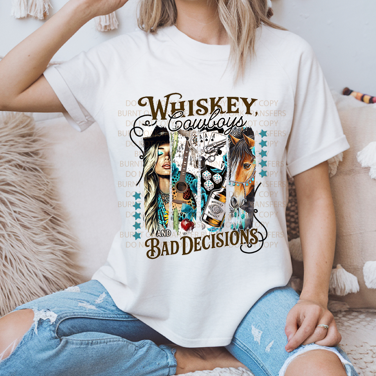 Western Brushstroke Graphic Design